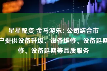 星星配资 金马游乐: 公司结合市场需求为客户提供设备升级、设备维修、设备延期等品质服务
