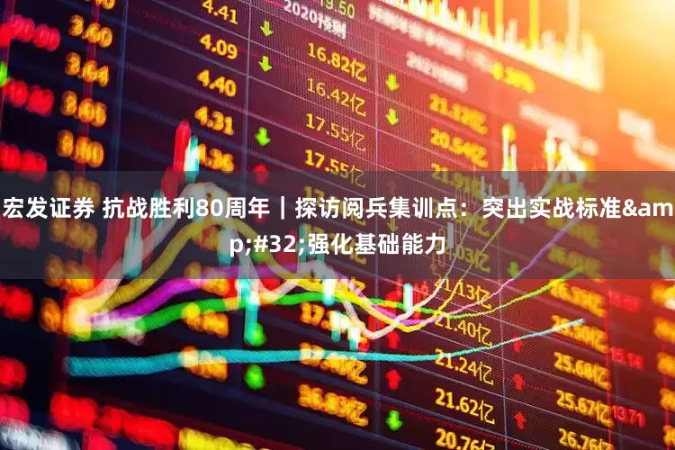 宏发证券 抗战胜利80周年｜探访阅兵集训点：突出实战标准 强化基础能力