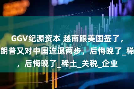 GGV纪源资本 越南跟美国签了，转头却发现特朗普又对中国连退两步，后悔晚了_稀土_关税_企业