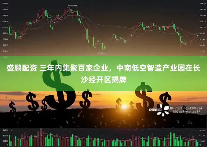 盛鹏配资 三年内集聚百家企业，中南低空智造产业园在长沙经开区揭牌