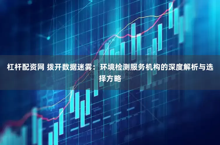 杠杆配资网 拨开数据迷雾：环境检测服务机构的深度解析与选择方略